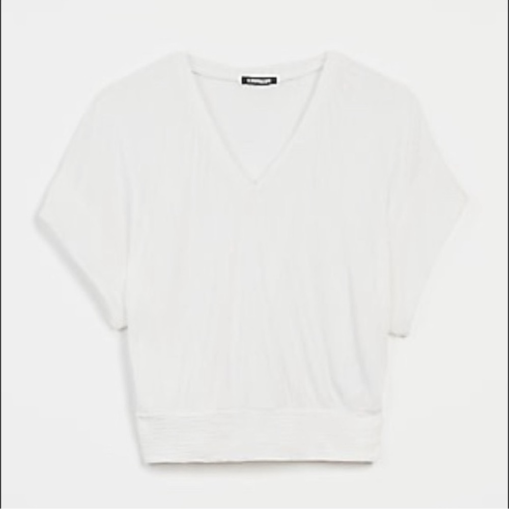 EXPRESS Pleated Kimono Sleeve Top